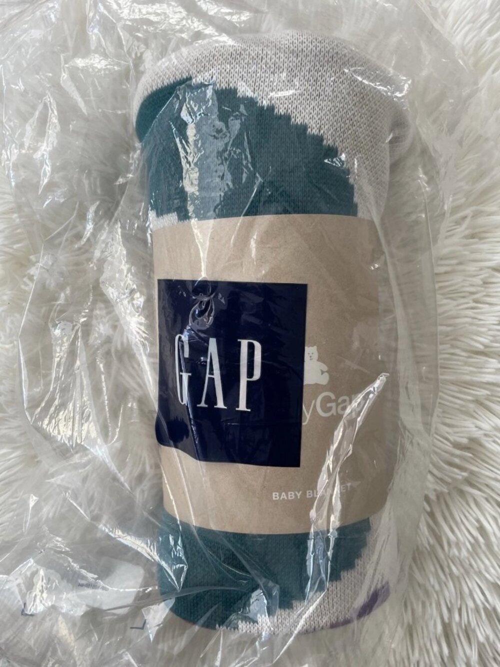 SALE! NWT *RARE* BABY GAP BLANKET Organic - 100% LOVE Design Size 30โ x 40โ